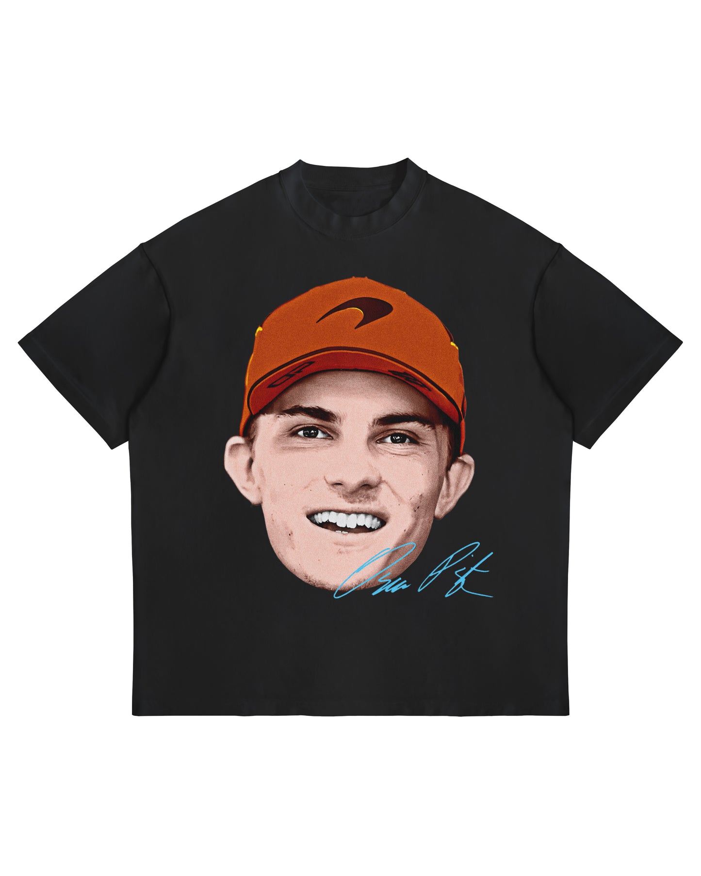 Oscar Piastri 'Big Head' Graphic T-Shirt