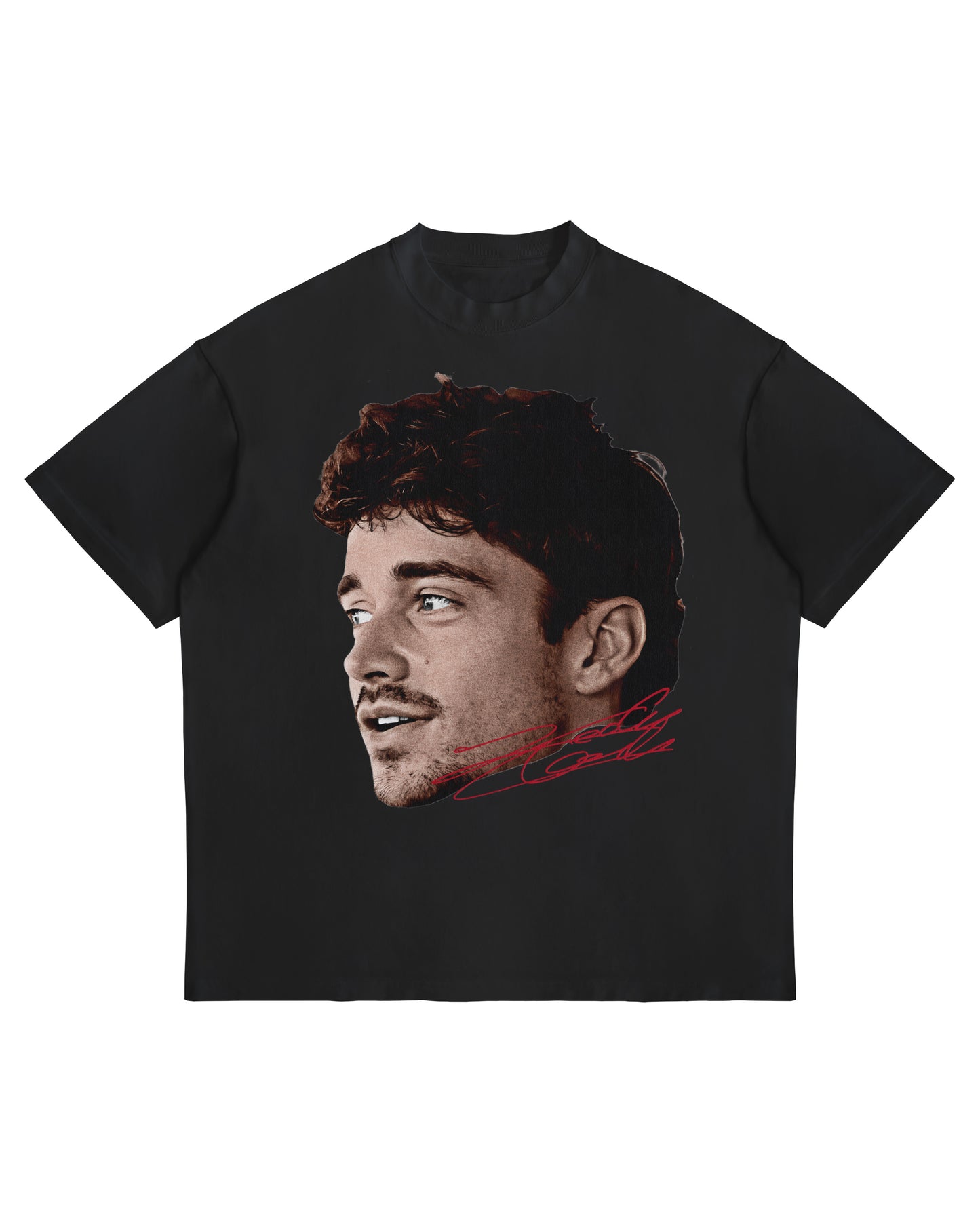 Charles Leclerc 'Big Head' Graphic T-Shirt