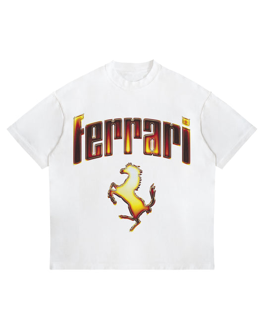 Ferrari Chrome Logo T-Shirt
