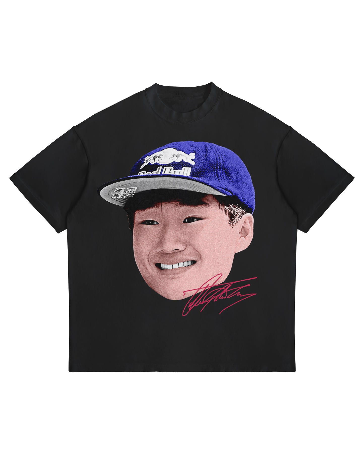 yuki tsunoda Big Head T-Shirt