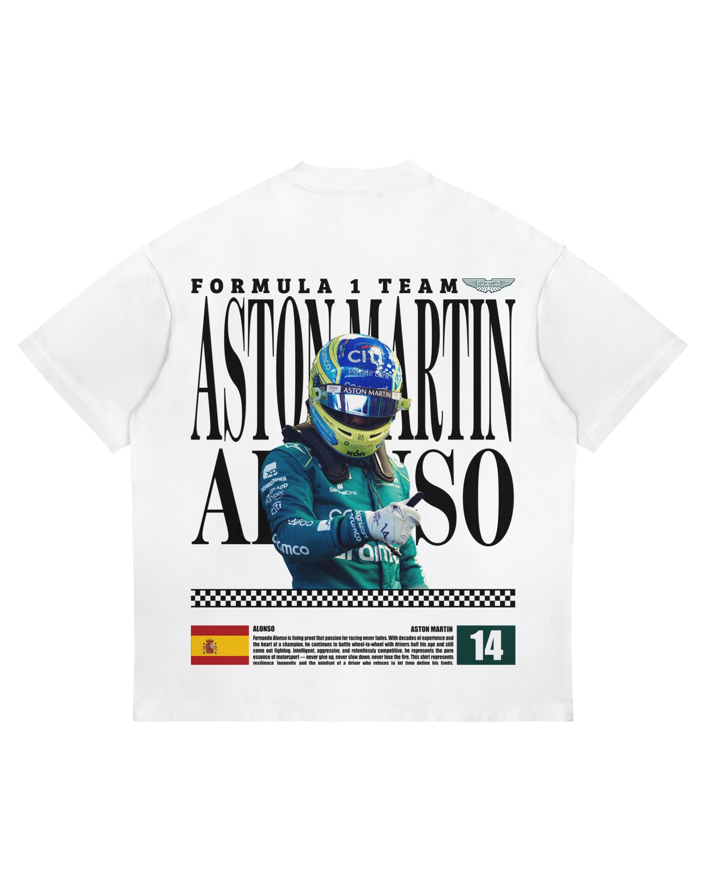 Fernando Alonso Legacy Graphic T-Shirt