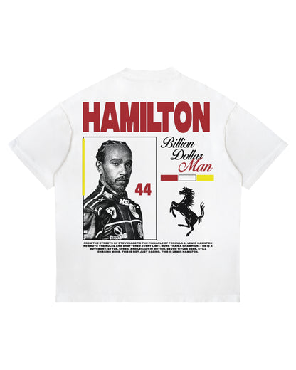 Lewis Hamilton “Billion Dollar Man” Graphic T-Shirt