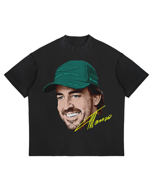 Fernando Alonso 'Big Head' Graphic T-Shirt