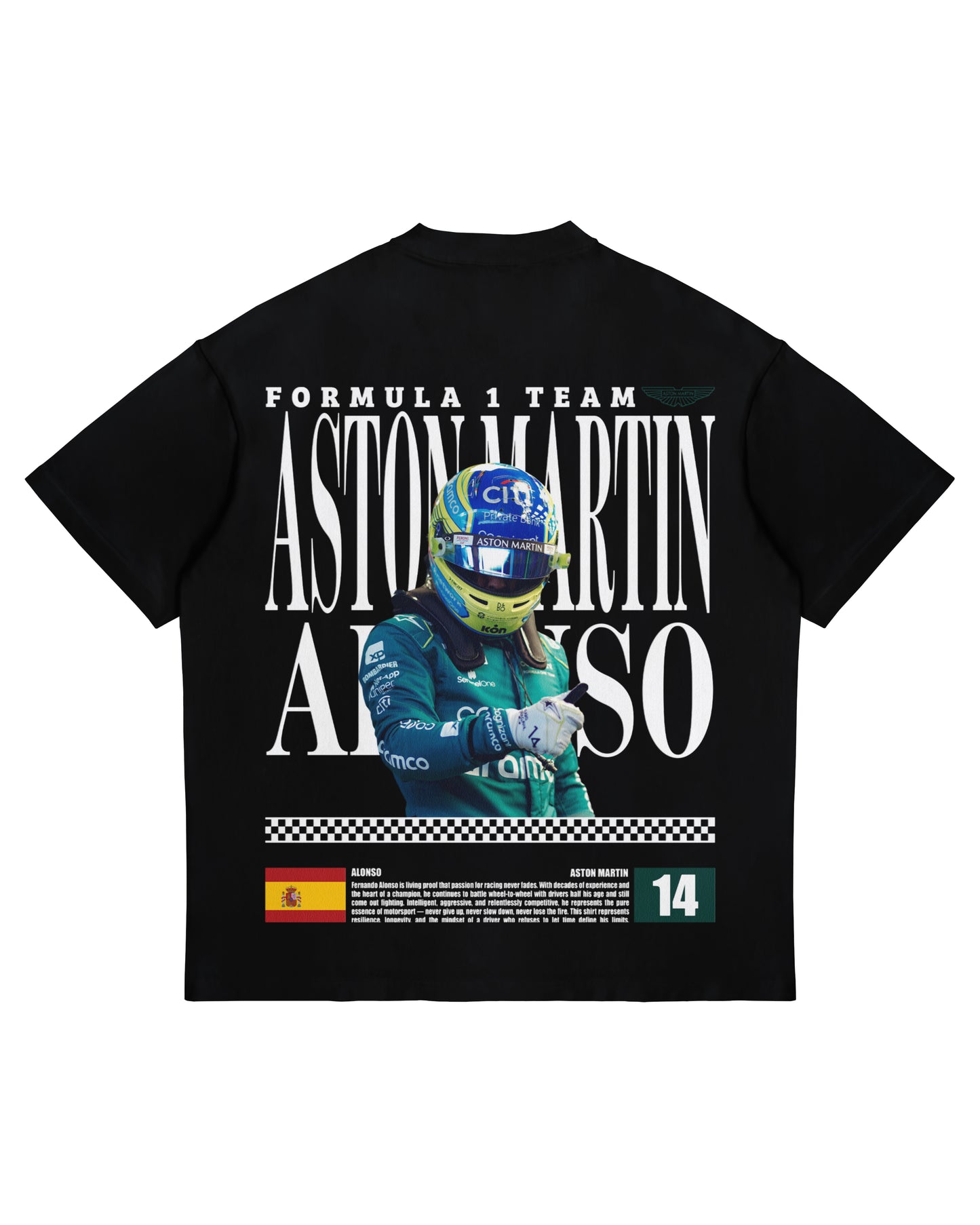 Fernando Alonso Legacy Graphic T-Shirt