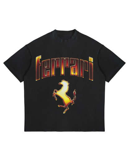 Ferrari Chrome Logo T-Shirt