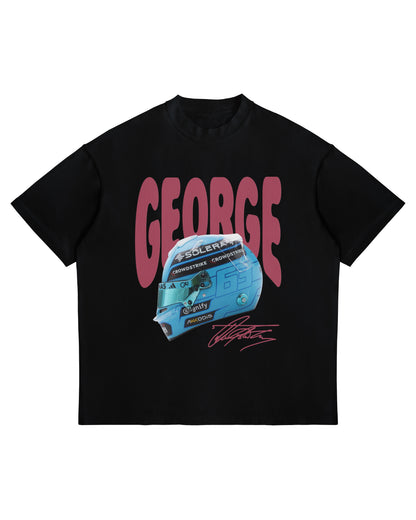 George Russell Helmet Graphic T-Shirt