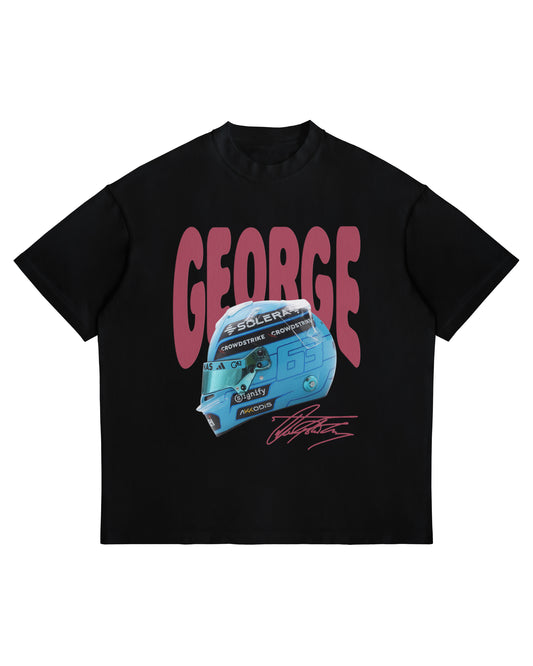 George Russell Helmet Graphic T-Shirt