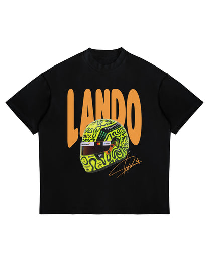 Lando Norris Helmet Graphic T-Shirt